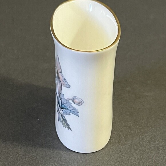 Romantic Floral Small Vase Vanity Desk Makeup Pen Toothpick Paint Brush Holder - Picture 4 of 9